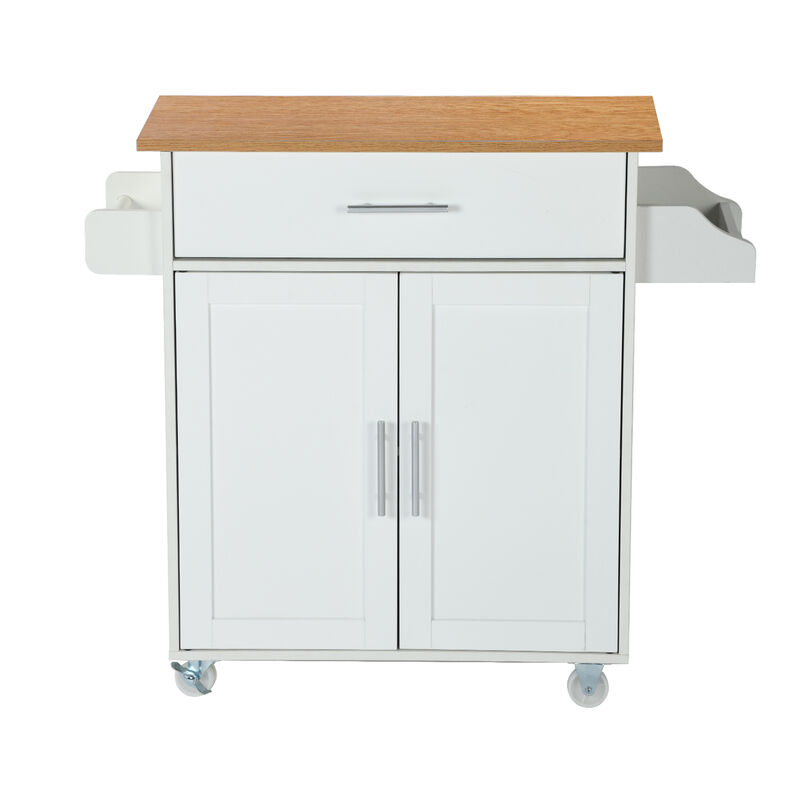 Carrito de Almacenamiento con Estante Ajustable... image number null