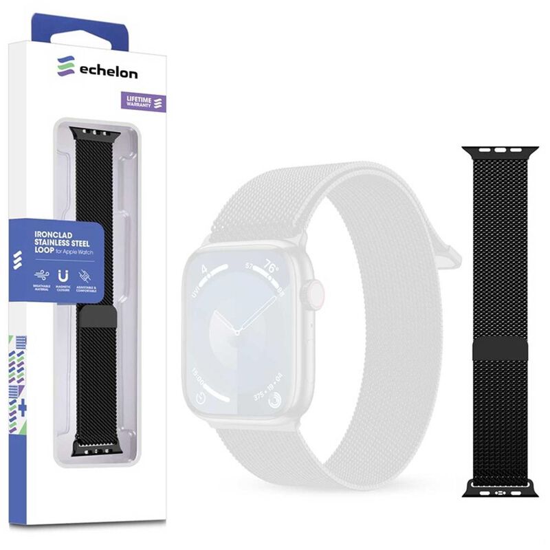 Correa ECHELON acero para Apple Watch 9 de 45mm... image number null