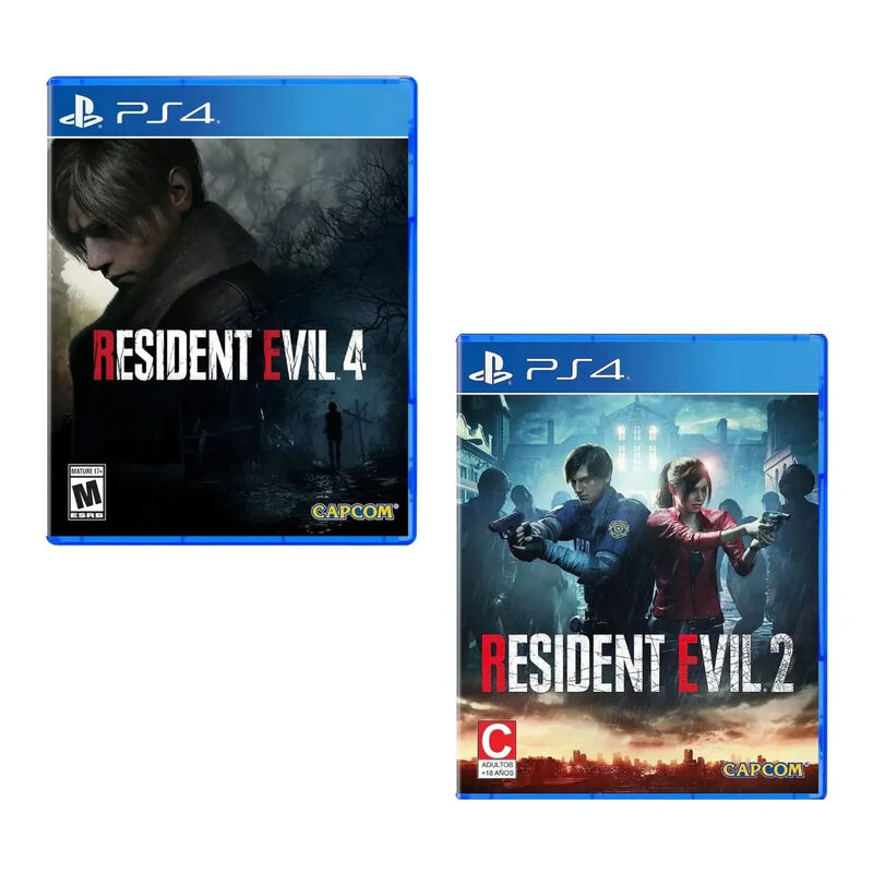 Juego Ps4 Resident Evil 4 Remake + Juego Ps4  R... image number null