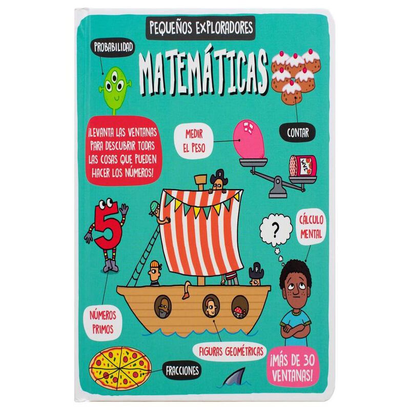 Libro infantil: Peque&ntilde;os exploradores: Matem&aacute;ti... image number null