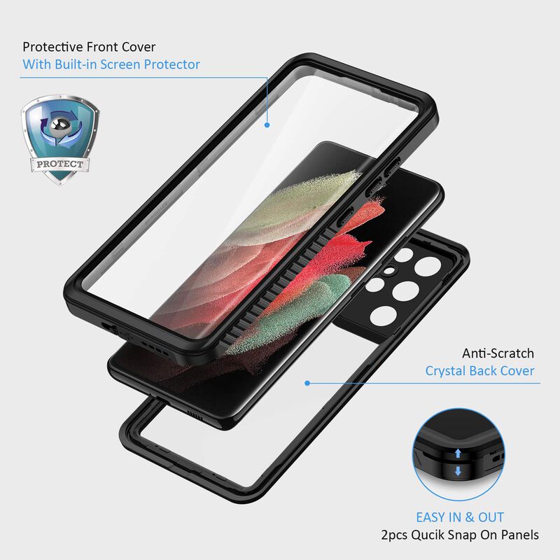 Funda LANHIEM para Galaxy S21 Ultra IP68 Imperm... image number null