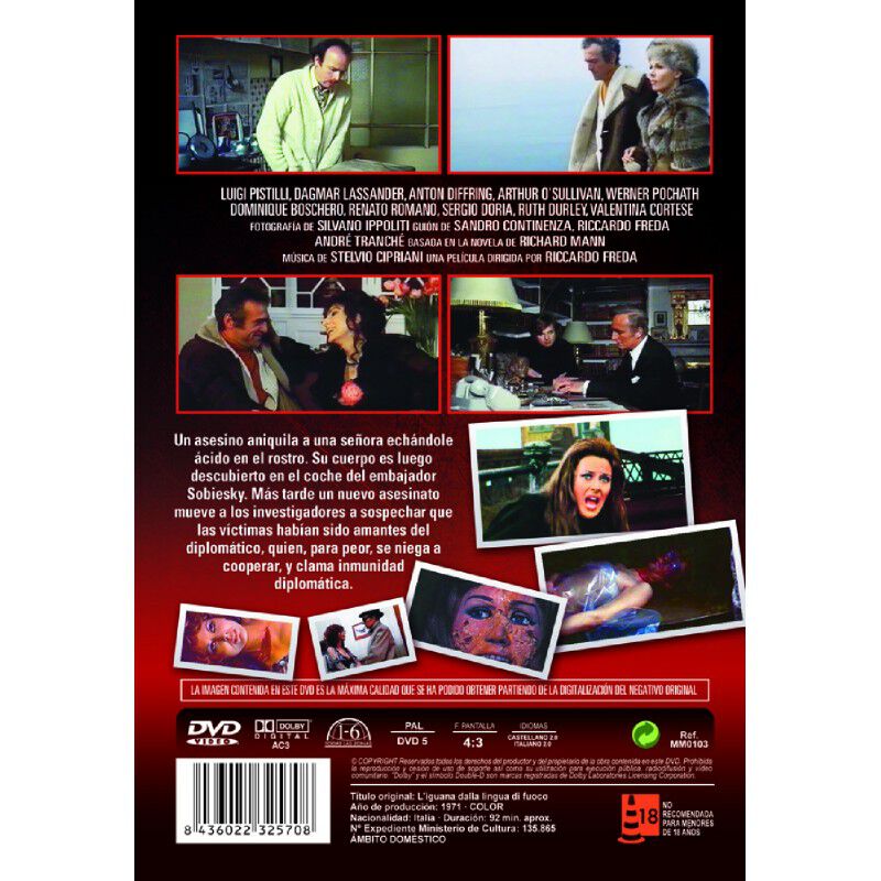 La Iguana De La Lengua De Fuego Bdr [blu-ray] 1... image number null