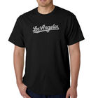 Camiseta Word Art Para Hombre - Barrios de Los &Aacute;ngeles - Negro