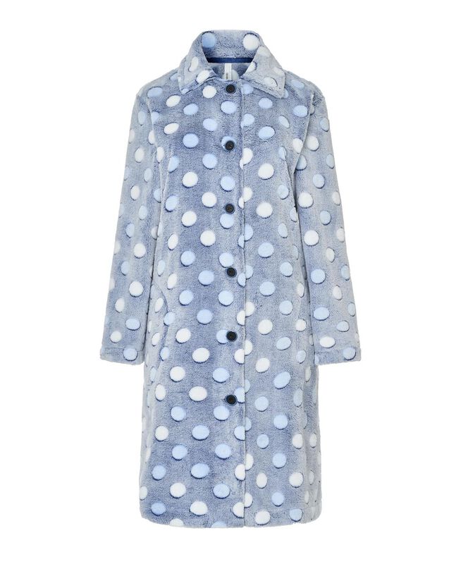 Bata con Puntos Celeste image number null