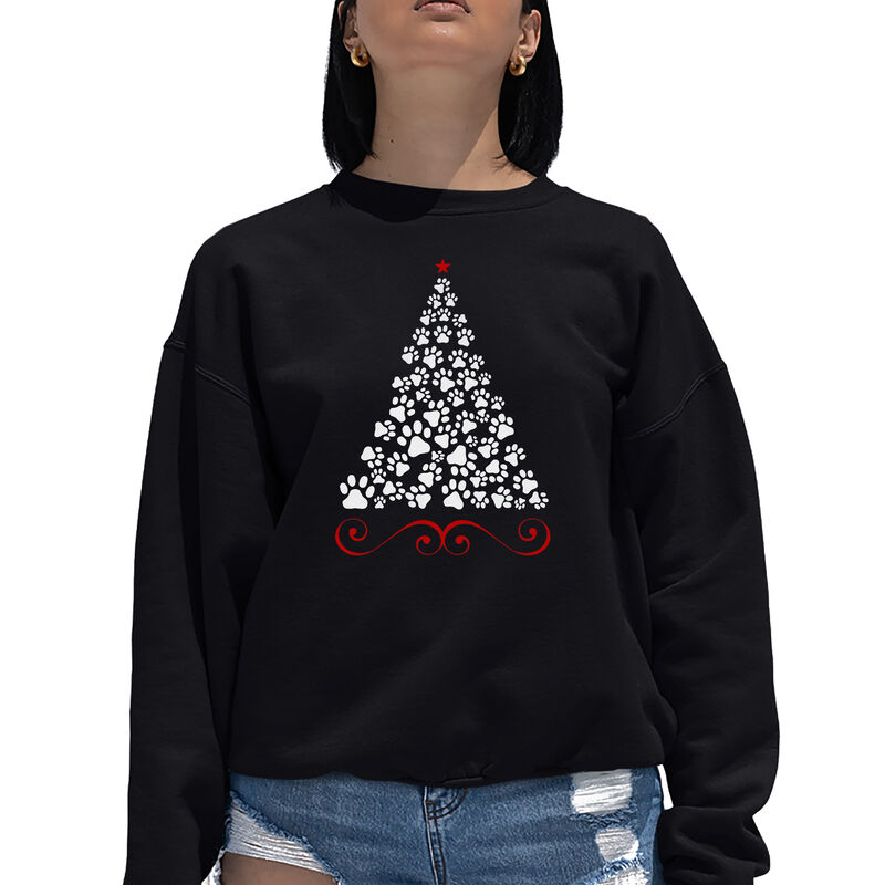 Sudadera De Cuello Redondo Word Art Para Mujer ... image number null