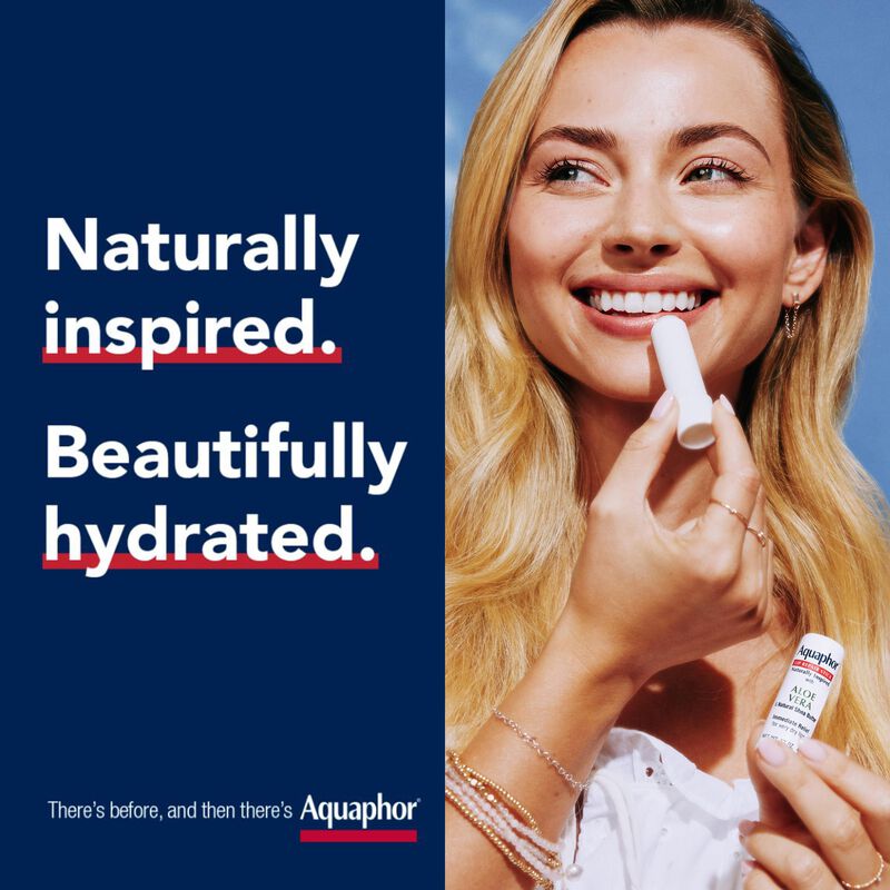 B&aacute;lsamo Labial Aquaphor Naturally Inspired Lip ... image number null