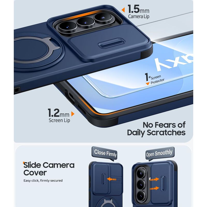 Funda Jame para Samsung Galaxy S26 con Anillo G... image number null