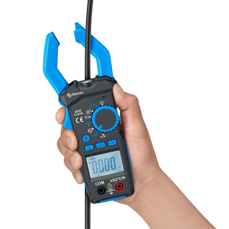 Mult&iacute;metro de gancho true RMS auto rango image number null