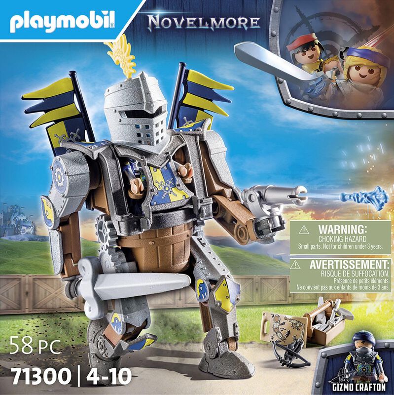 Robot De Combate Playmobil Novelmore Con Knight... image number null