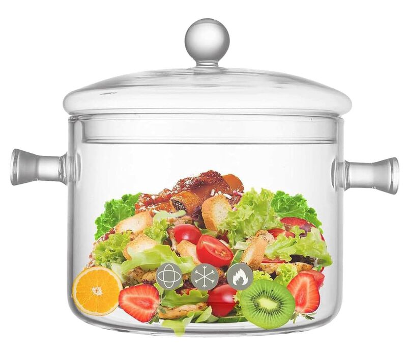 Cacerola De Vidrio Borosilicato Riavzau 1,7 l C... image number null