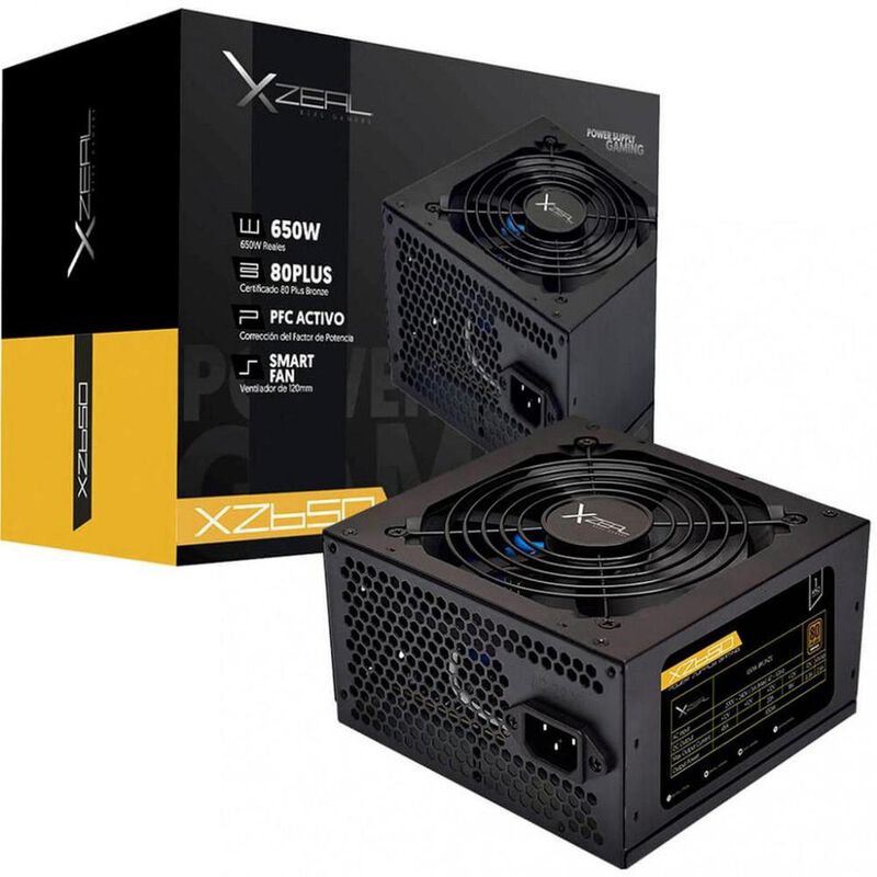 Fuente de Poder XZEAL XZPS650B 80 PLUS Bronze 2... image number null