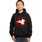 Sudadera Con Capucha Word Art Para Ni&ntilde;o - Tipos de Artes Marciales - Negro