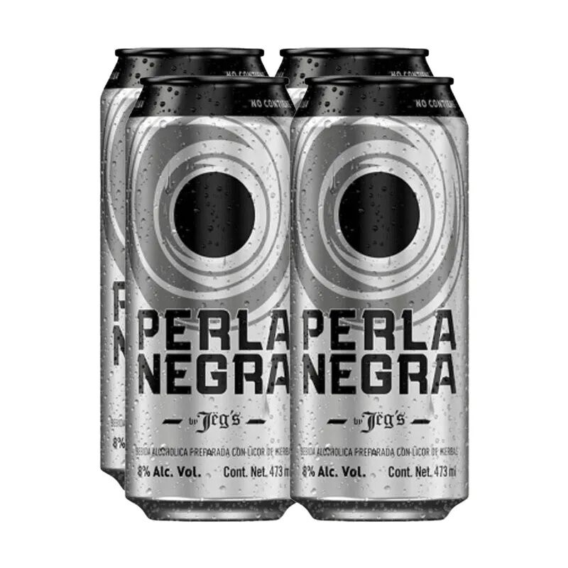 Perla Negra Lata 4 Pack  473 ml image number null