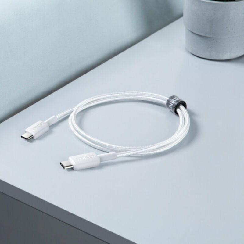 Cable USB C-C ANKER A81F5H21 322 trenzado nylon... image number null