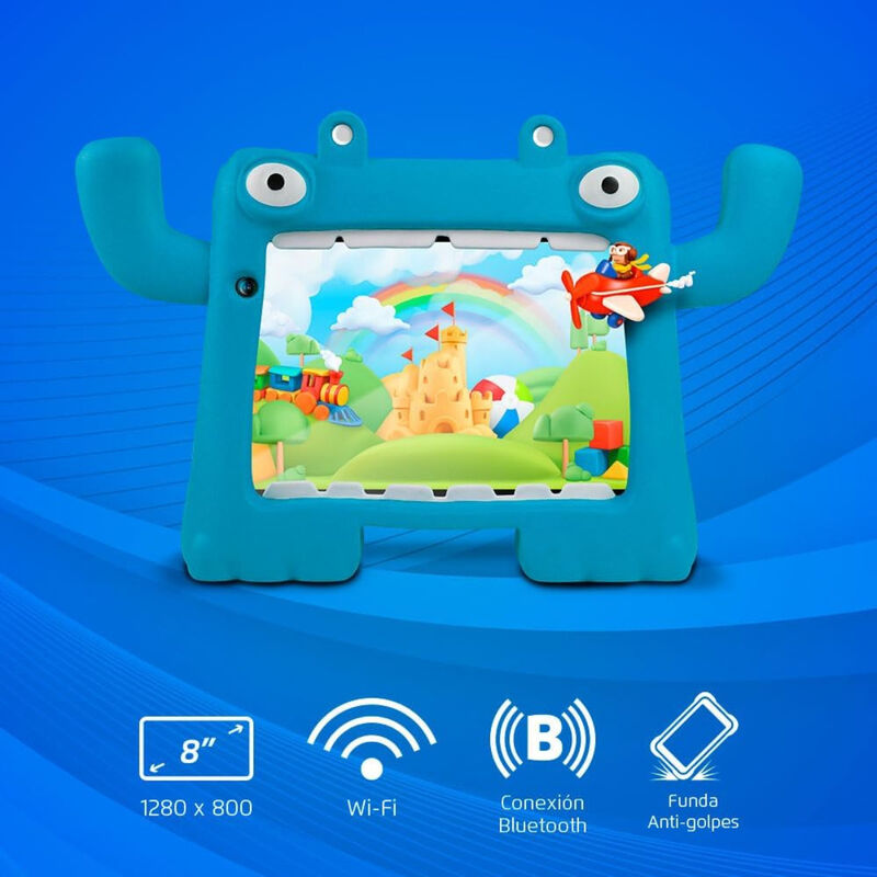 Tablet Vorago PAD-8-KIDS 8” 64GB Ram 4GB 2MP/5M... image number null