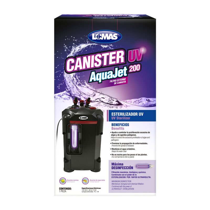Lomas Aquajet Canister Filtro Externo Para Pece... image number null