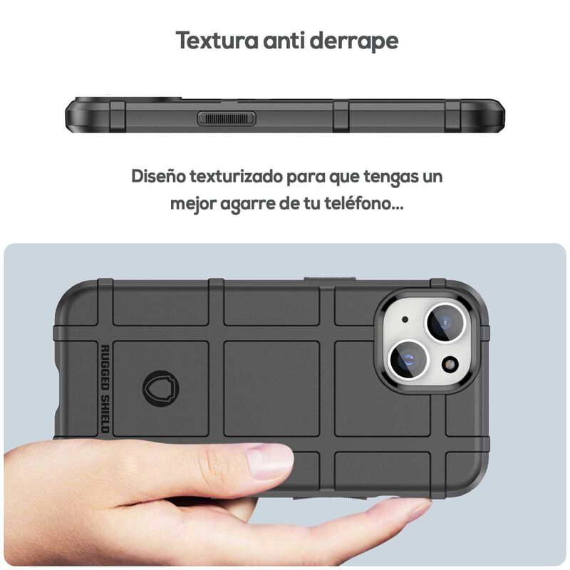 Funda Tekku Rugged Shield Para Iphone 15 Plus N... image number null