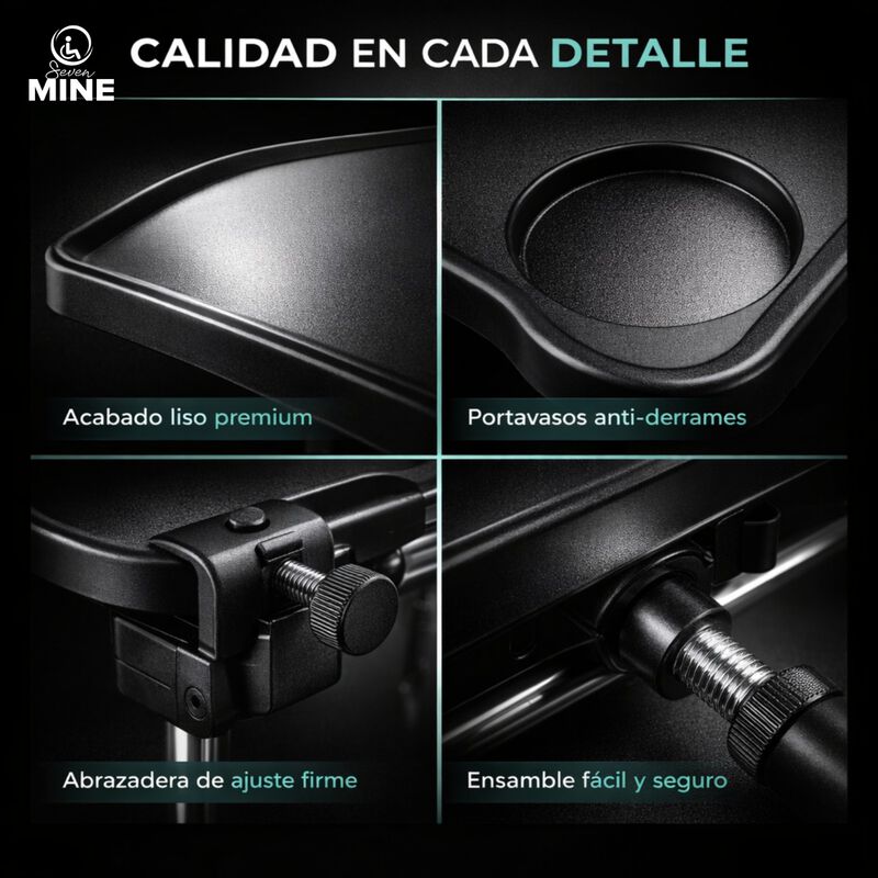 Mesa Para Alimentos Para Silla Ruedas | Bandeja... image number null