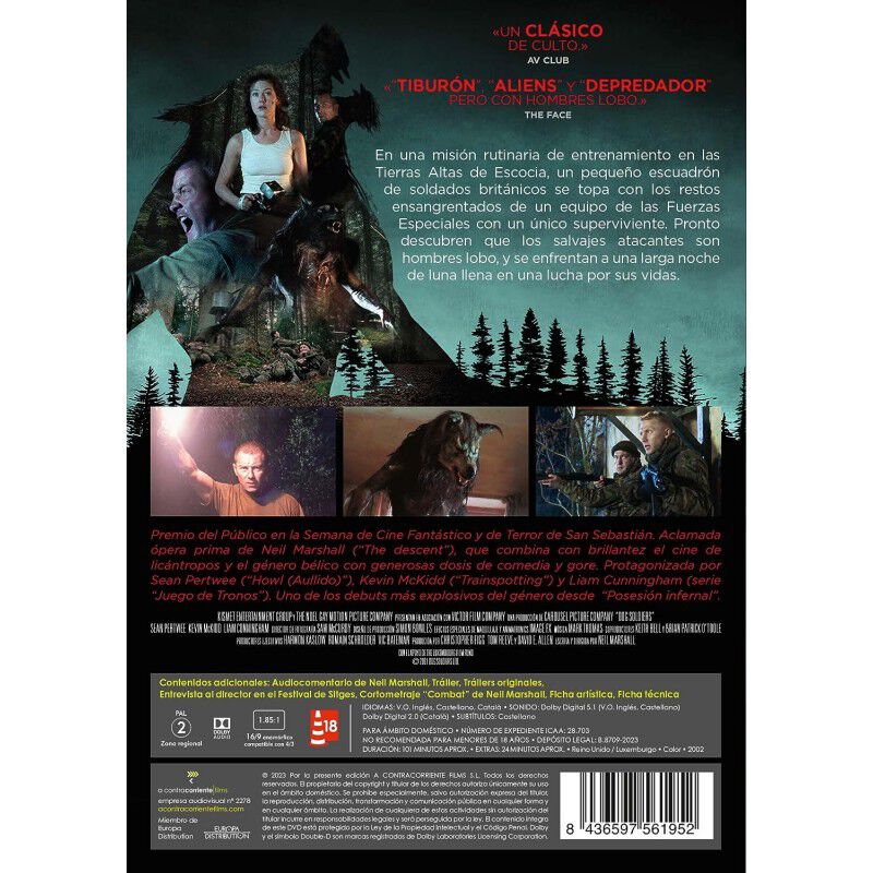 Dog soldiers [DVD] image number null