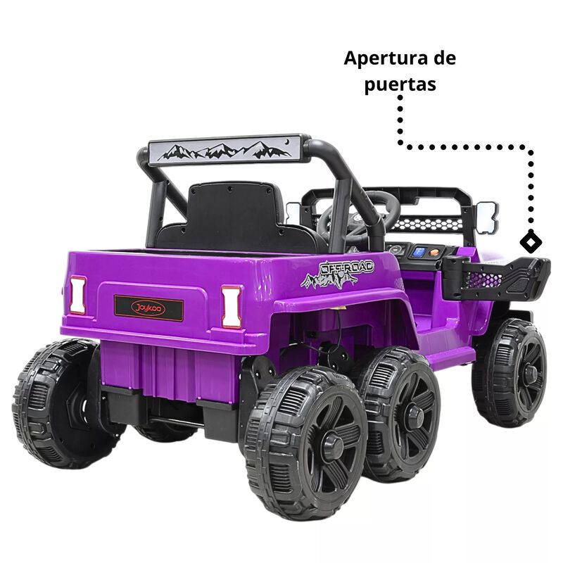 Camioneta Montable El&eacute;ctrica 4x4 Para Ni&ntilde;os Blu... image number null