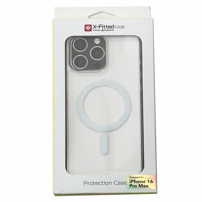 Funda Xfitted Crystal Hybrid Mag Para Iphone 16... image number null