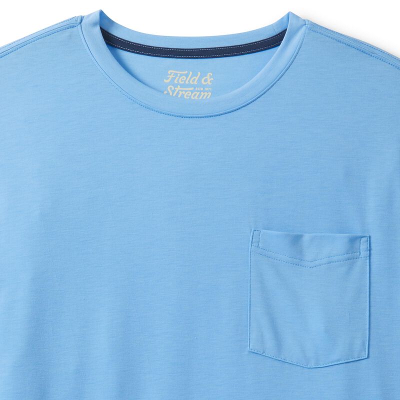 Camiseta Field & Stream Roll Cast XXL Azul Clar... image number null