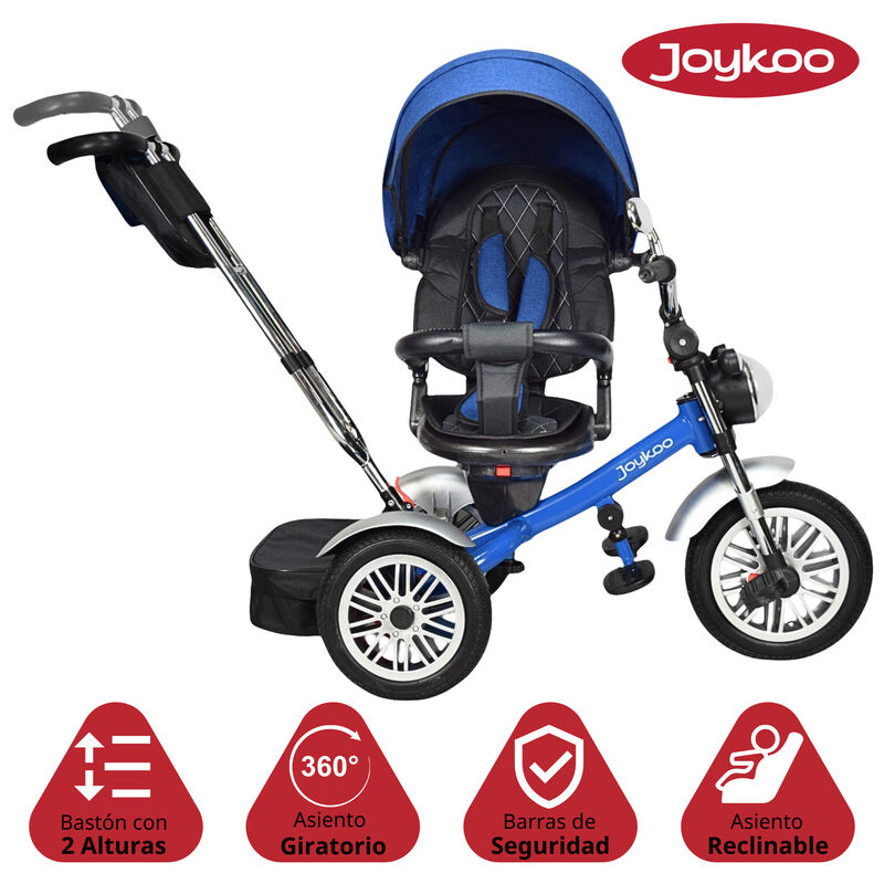 Triciclo para Niños Reclinable Giratorio 360 So... image number null