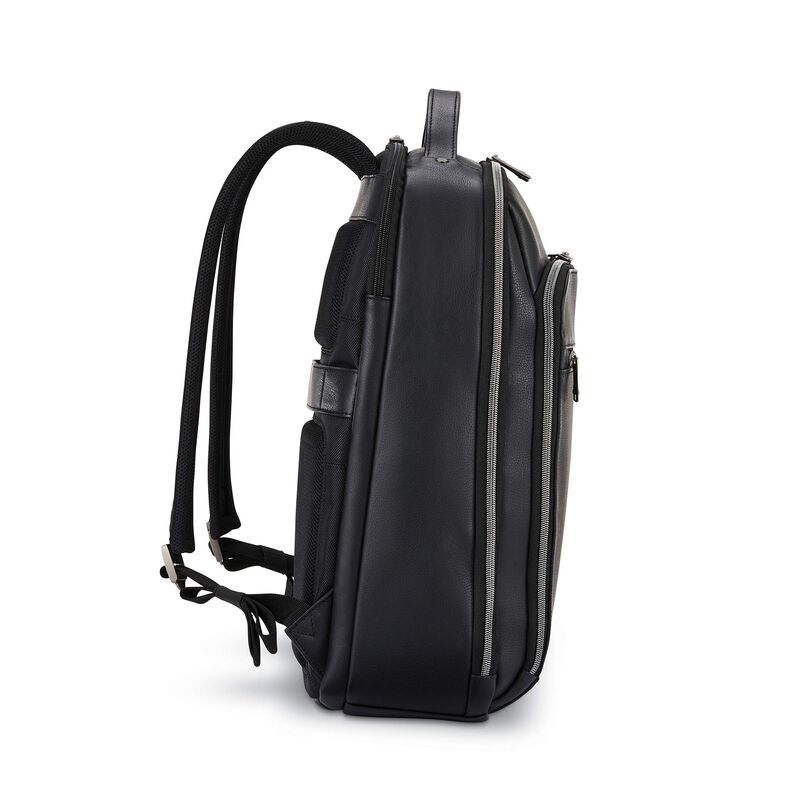 Mochila Samsonite Classic De Piel Negra Para Po... image number null