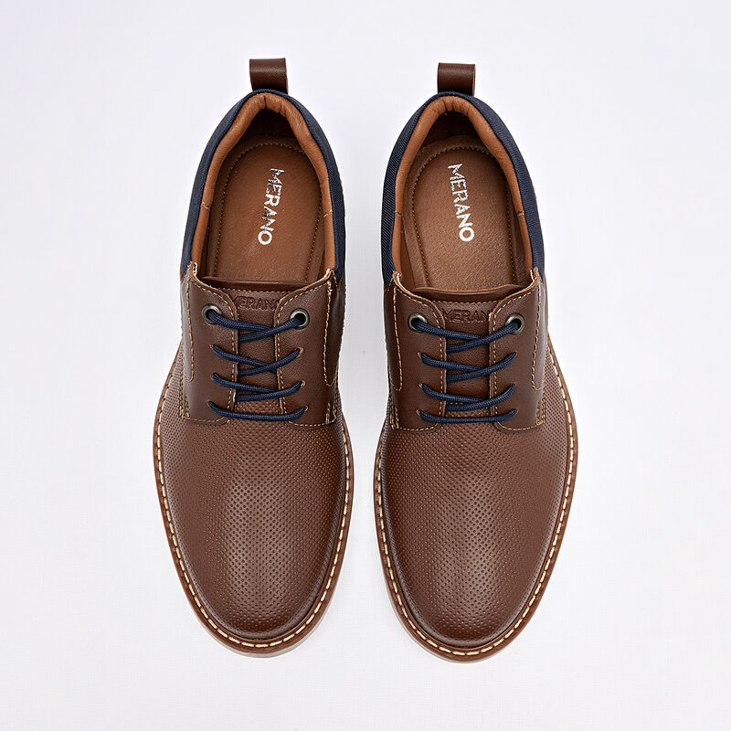 Merano zapato casual para hombre camel marino c... image number null