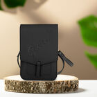Wallet Bag Guess Negra Logo Grabado