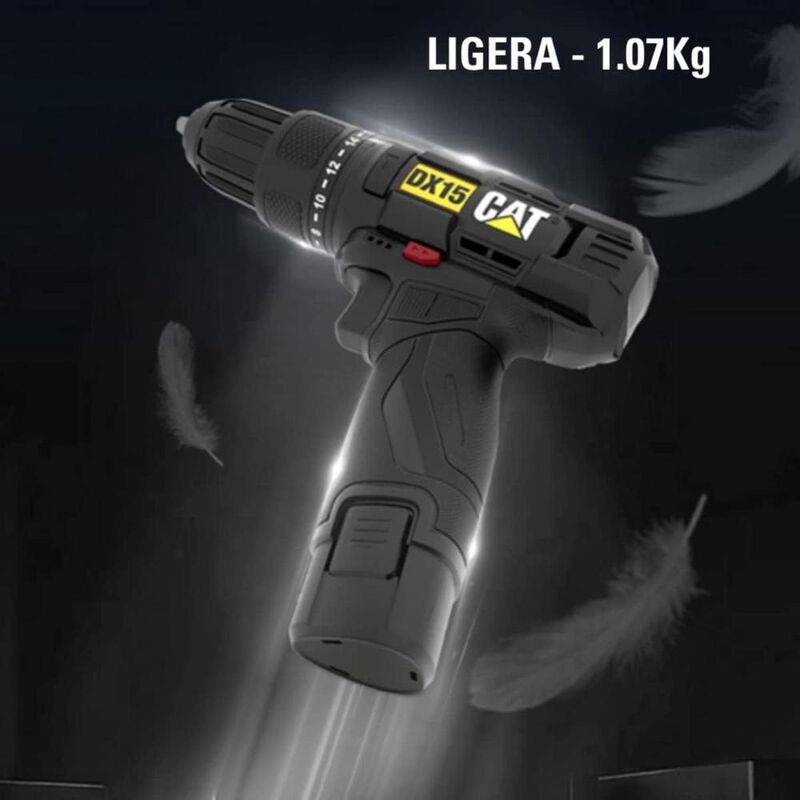 Taladro Atornillador Rotomartillo CAT 12V 3/8" ... image number null