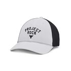 Gorra Under Armour Project Rock Trucker Para Hombre Blanco/negro