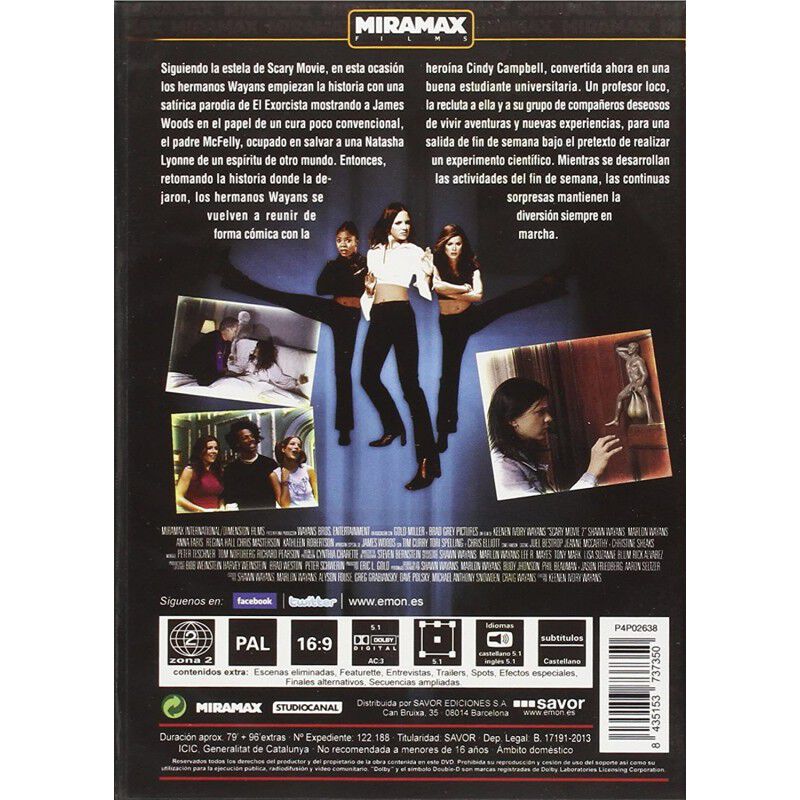 Scary Movie 2 [DVD] image number null