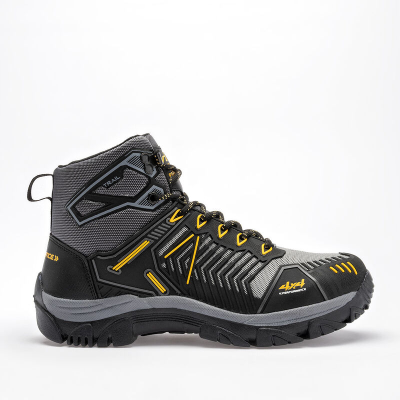 4X4 bota para hombre gris negro cod 140198-F image number null