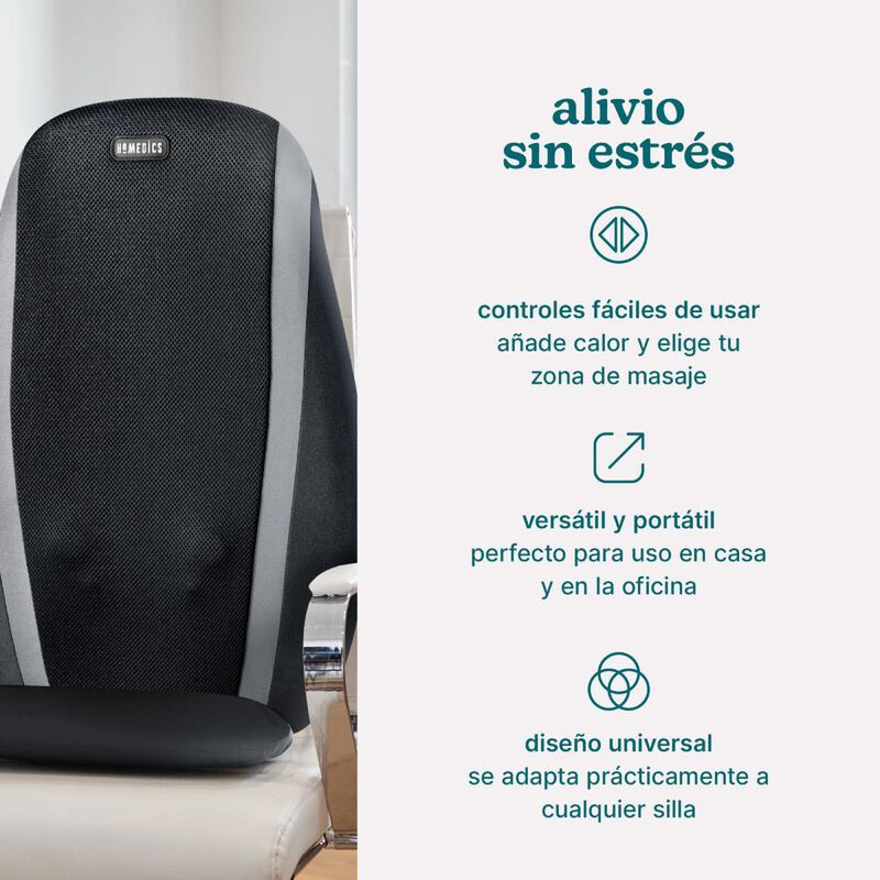 Asiento Masajeador Homedics Shiatsu con Calor p... image number null