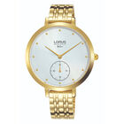 Reloj De Pulso Lorus Rn432ax9 Para Mujer Color Dorado