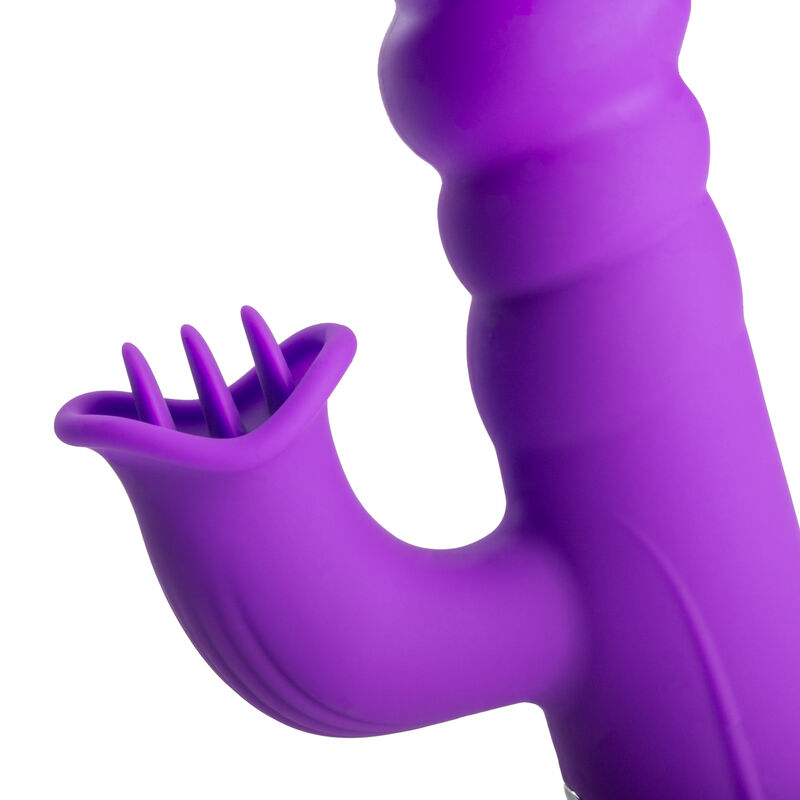 CONSOLADOR REALISTA SILICONA MORADO KRAKE image number null