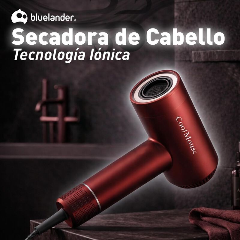 Secadora De Cabello 1500w Con Tecnolog&iacute;a I&oacute;nica... image number null