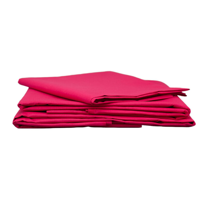 Juego de Sábanas Fucsia Matrimonial (Cajon Plan... image number null