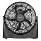 Ventilador Turbo de Piso 20" DAEWOO 4 Velocidades 5 Aspas 127  V Color Negro