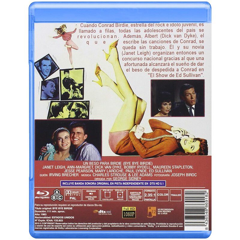 Un Beso Para Birdie (blu-ray) image number null