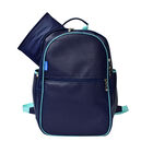 Pa&ntilde;alera Mochila Con Cambiador Port&aacute;til Y Compartimentos Azul