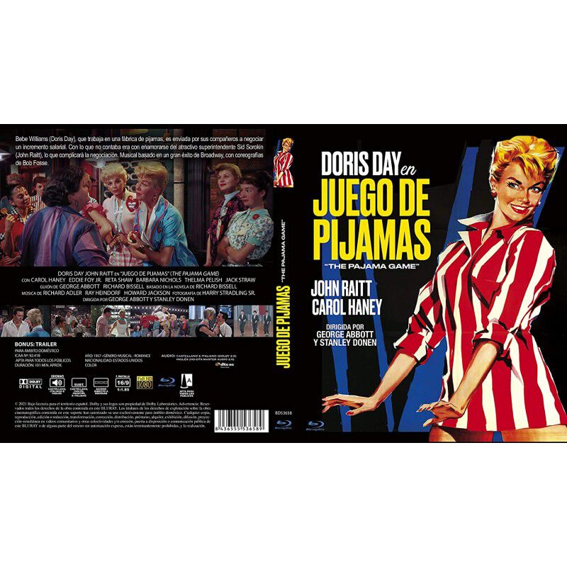 El Juego De Pijamas (1957) [blu-ray] image number null