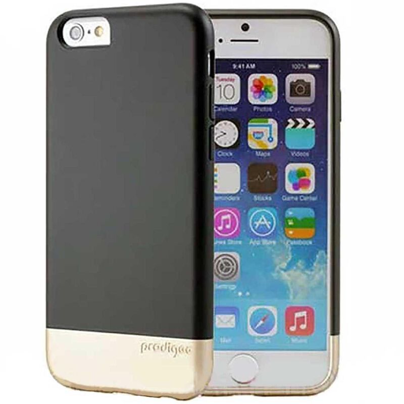 Funda PRODIGEE Accent para iPhone 6 Negro Dorad... image number null