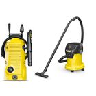 Hidrolavadora Karcher K2MX y Aspiradora Karcher KWD3