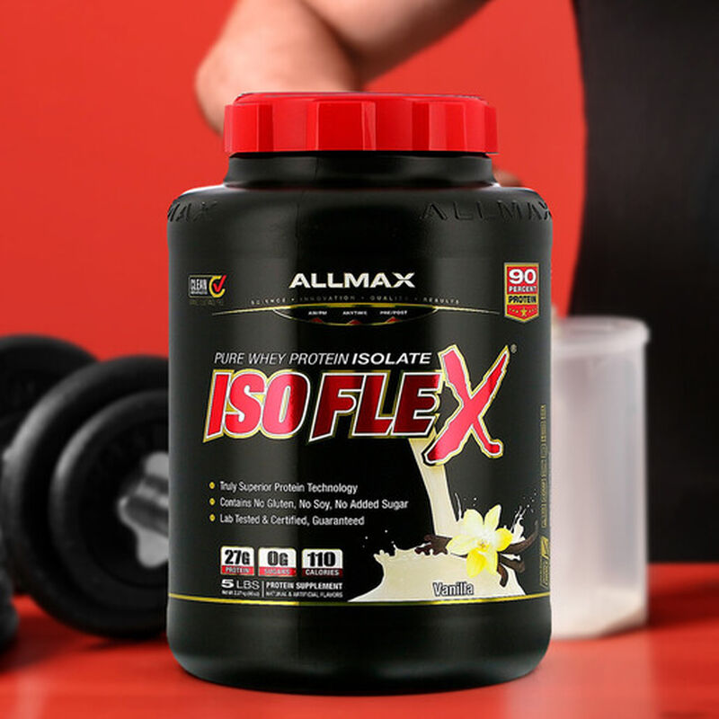 Proteina Isolatada Isoflex Allmax Vainilla image number null