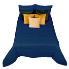 Edredon Duvet Santorini Matrimonial Marino/Gris Medio