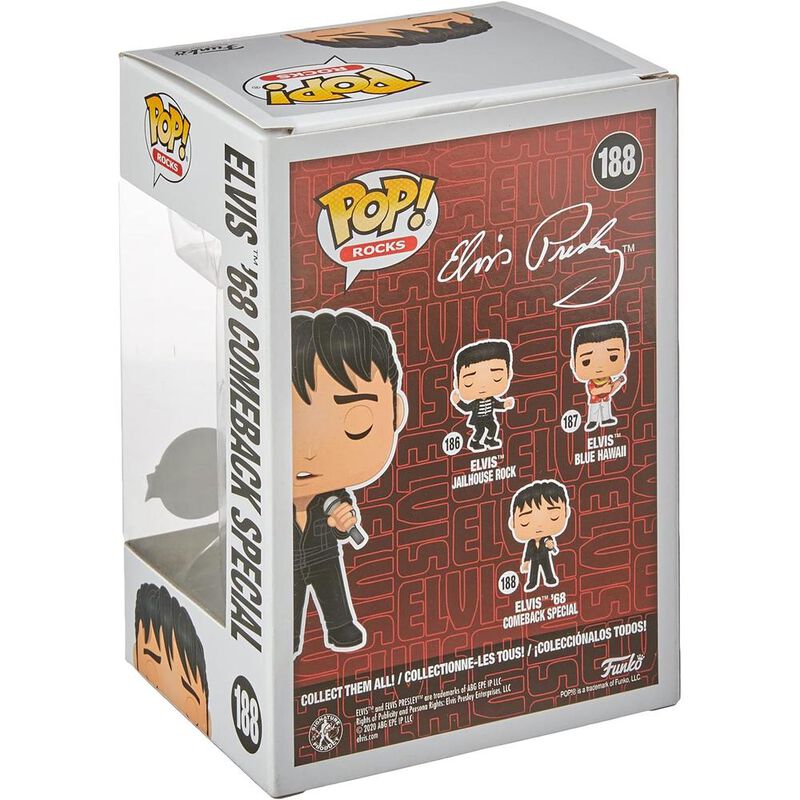 Funko Pop! Elvis Presley 1968 Diamond Glitter #... image number null
