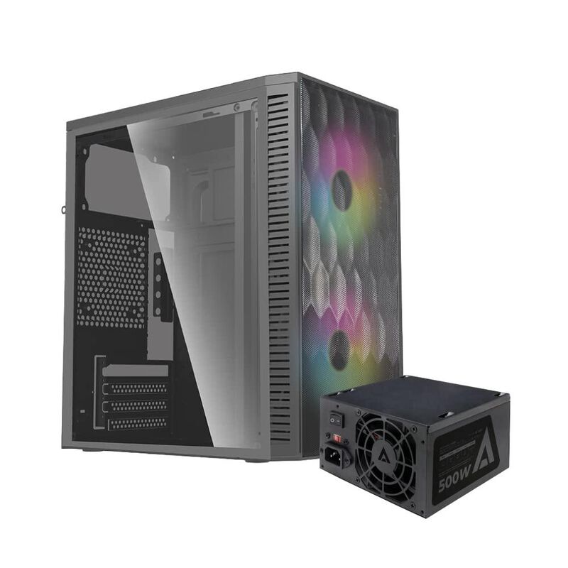 Gabinete Acteck Fuji Gc470 con Ventana Mini-Tow... image number null