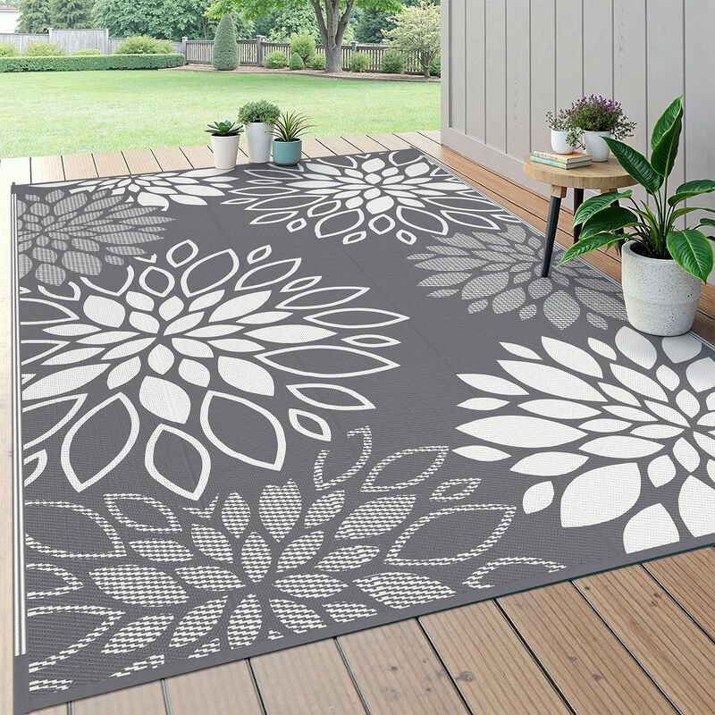 Alfombra Hebe Impermeable 183 cm &times; 274 cm Flora... image number null